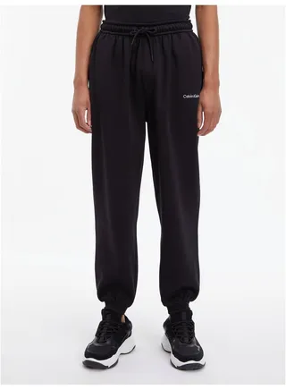 Men's Relaxed Joggers/ Sweatpants, Cotton, Black 