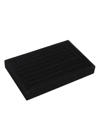 Full Velvet Ring Earrings Display Tray 