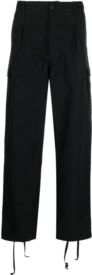 Cargo-Pocket Straight Leg Trousers