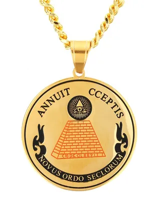 Unquie Accent Platinum Necklace 