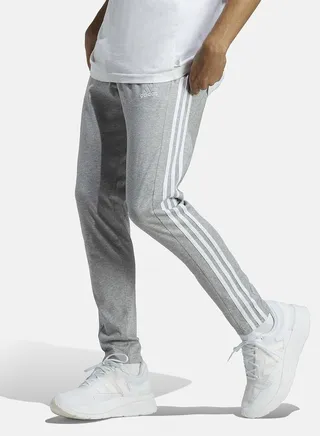 Essentials Single Jersey Tapered 3-Stripes Joggers 