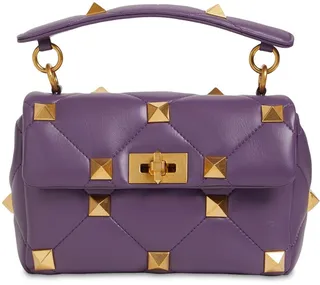 Medium Roman Stud leather shoulder bag