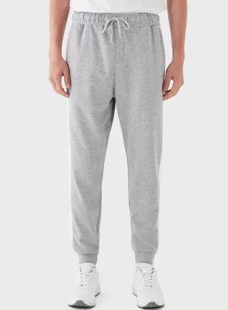 Drawstring Cuffed Sweatpants