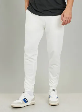Eco Earth Slim Fit Terry Joggers with Drawstring Closure
