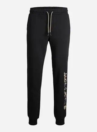 Camo Logo Print Slim Leg Jogger 