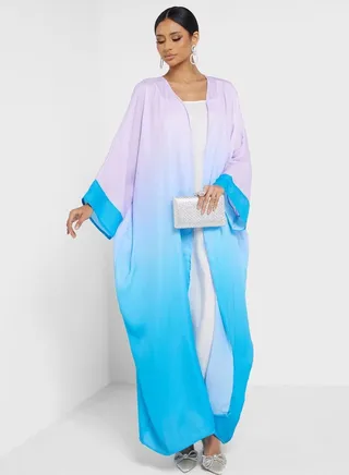 Printed Abaya