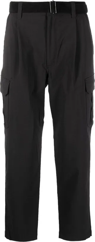 Straight-Leg Cargo Trousers