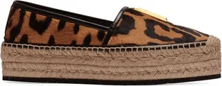 Balmain Leopard Print Alex Espadrilles