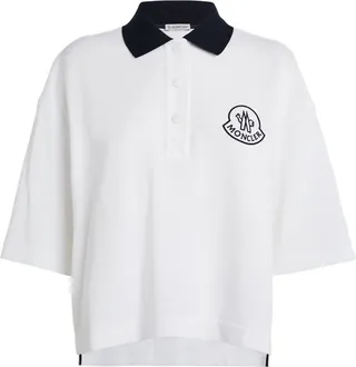 Moncler Cotton Logo Polo Shirt