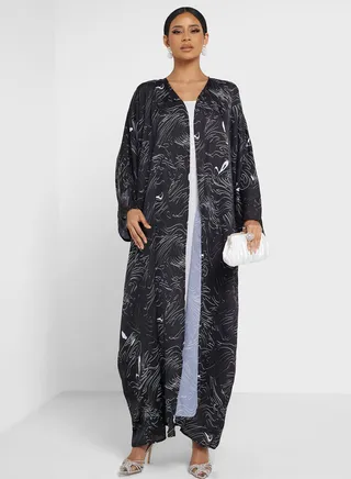 Printed Abaya 