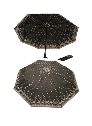 Windproof Large Umbrella For Rain Automatic Open Wind Resistant Umbrellas For Adult Men And Women Travel Umbrella Auto Open For Windproof, Rainproof & UV Protection Black/White 
