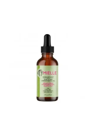 Scalp and hair strengthening oil with rosemary and mint extract 59 ml 59 milliliters 