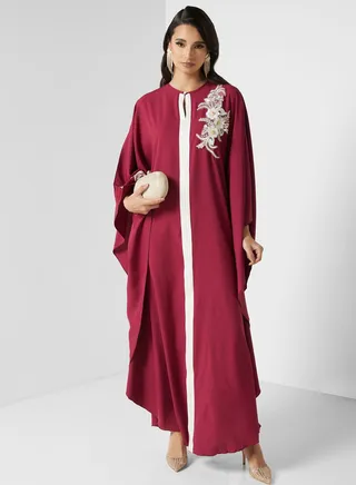 Kaftan With Embroidered Detail