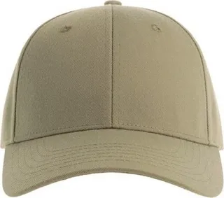 Atlantis Unisex Adult Joshua 6 Panel Cap - Khaki