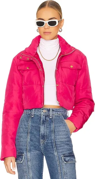 Laurel Cropped Puffer Jacket