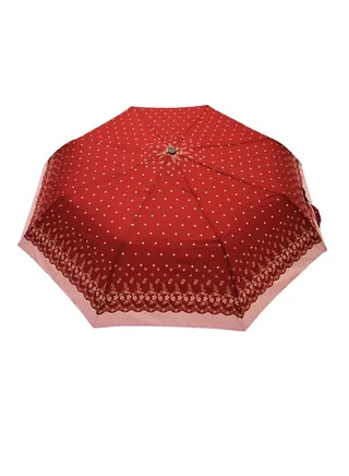 Windproof Large Umbrella For Rain Automatic Open Wind Resistant Umbrellas For Adult Men And Women Travel Umbrella Auto Open For Windproof, Rainproof & UV Protection Maroon/White 