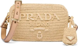 Raffia Shoulder Bag