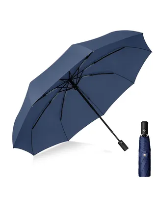 UV Umbrella Protection Sun Compact Windproof Reverse Umbrella’s for Rain-Automatic Folding Inverted Travel Portable 