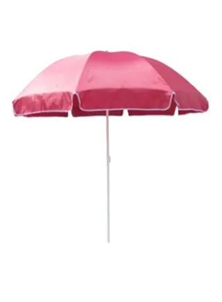 Foldable Umbrella For Camping And Beach Pink 