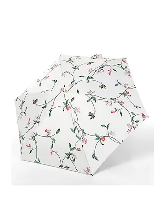 Travel Umbrella UV, Small Compact Protection Mini Perfect for Lightweight Portable Parasol Outdoor Sun & Rain Umbrellas for Men, Women, and Kids 