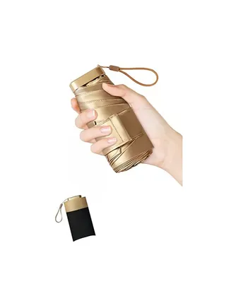 Ladies Umbrella Mini Compact Travel Folding Umbrellas Travel Mini Umbrella for Purse UV Umbrella Protection Lightweight Umbrella for Women 
