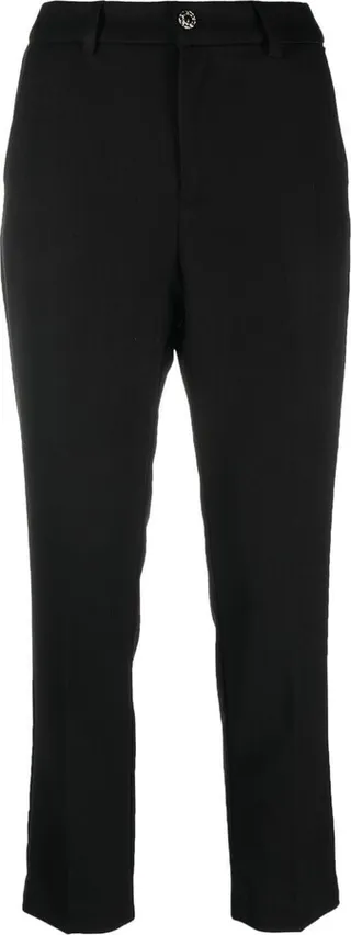 Straight-Leg Tailored Trousers