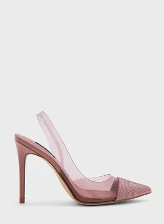 Pointed Toe High Heel Pumps 