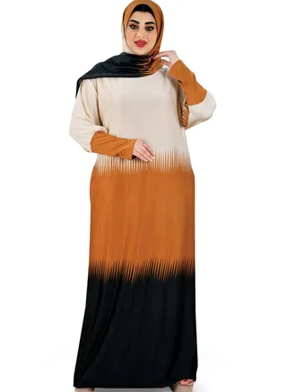 Comfortable Long Sleeve Maxi Praying Dress 