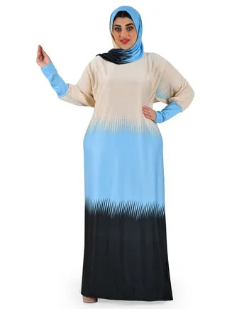 Comfortable Long Sleeve Maxi Praying Dress 
