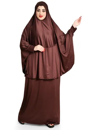 Two-Piece Prayer Clothes Skirt and Cover Comfortable to Wear Islamic Prayer Set Comfortable to Move 