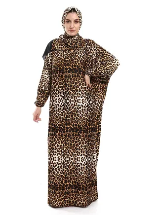 Isdal Prayer With Tiger Pattern 