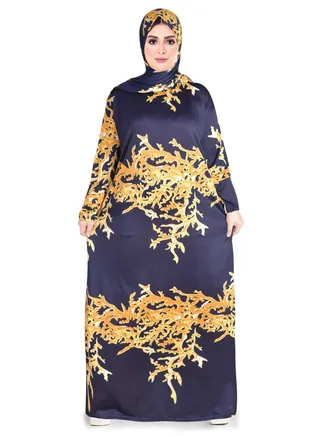 Comfortable Long Sleeve Maxi Praying Dress 