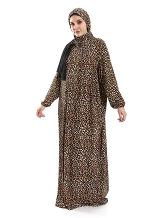Isdal Prayer With Tiger Pattern 