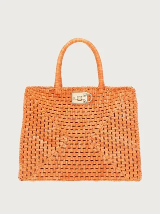 Ferragamo Women Ferragamo Studio Box bag (L) Orange
