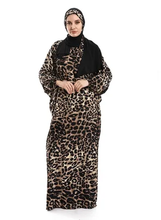 Isdal Prayer With Tiger Pattern 