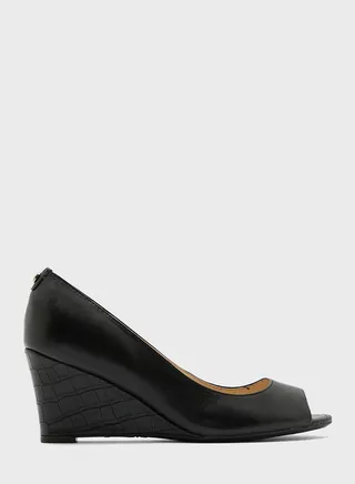 Cape9X9 Open Toe Mid-Heel Pumps 
