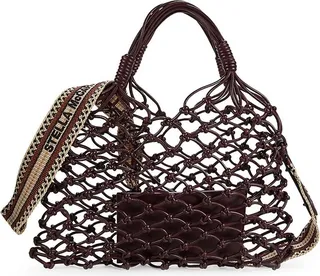 Clear Interwoven Tote