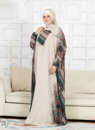 Elegant Prayer Basdal, Made Of Viscose Cotton, Free Size 