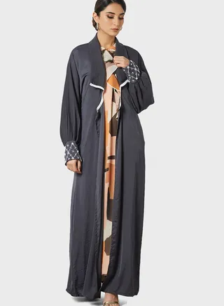 Sleeve Cuff Detailed Abaya 