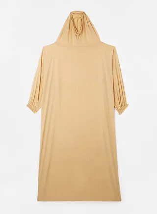 Praying Dress In Plain Colour With Attached Veil 