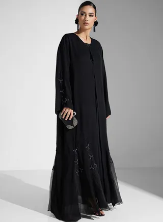 Flared Sleeve Abaya