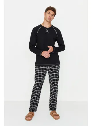 Plain Pajama Set 