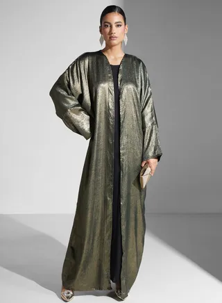 Front Slit Abaya 