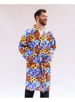 Unisex Chess Floppy Robe 
