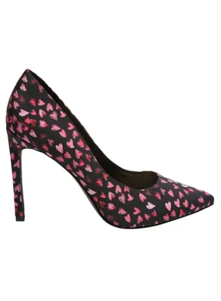 Tatiana Pull-On Pumps Black/Pink 