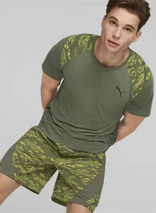 Train Concept Mens Printed Training T-Shirt 