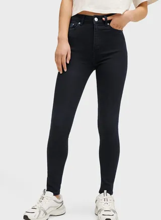 Kids Mid Wash Slim Fit Jeans 