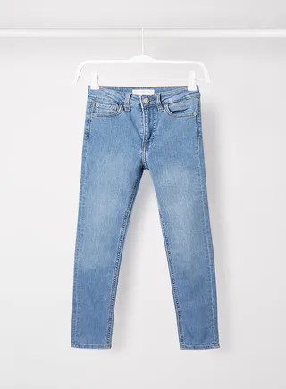 Girls Skinny Fit Jeans Blue 