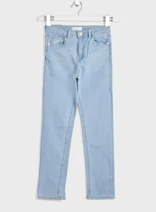 Kids Light Wash Skinny Fit Jeans 