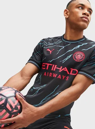 Manchester City Football Club 3Rd Replica Jersey 